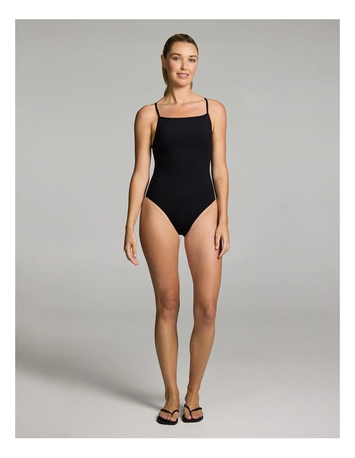 Swim One Piece in Black image 5