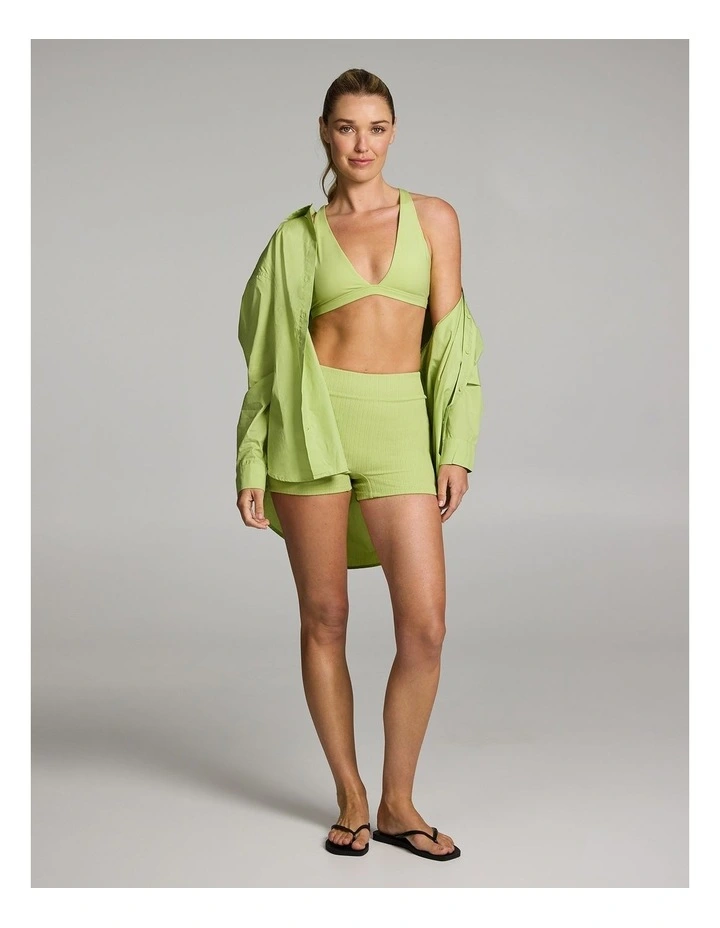 Swim Triangle Crop in Kiwi image 6