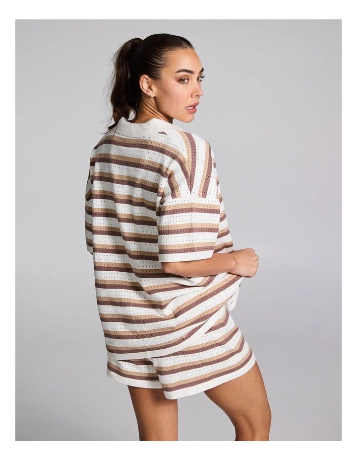 Knit Shirt in Multi image 2