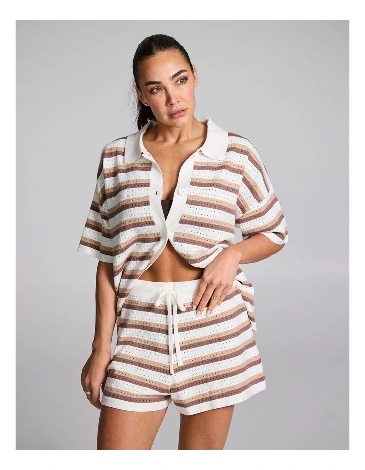 Knit Shirt in Multi image 3