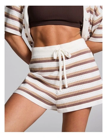 Knit Shorts in Multi