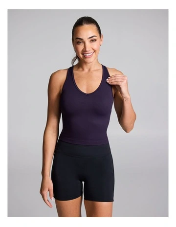 Seamless Tank in Purple