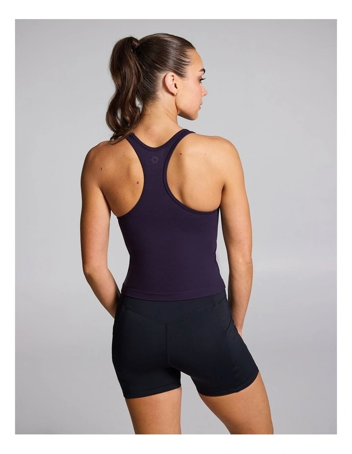 Seamless Tank in Purple image 2