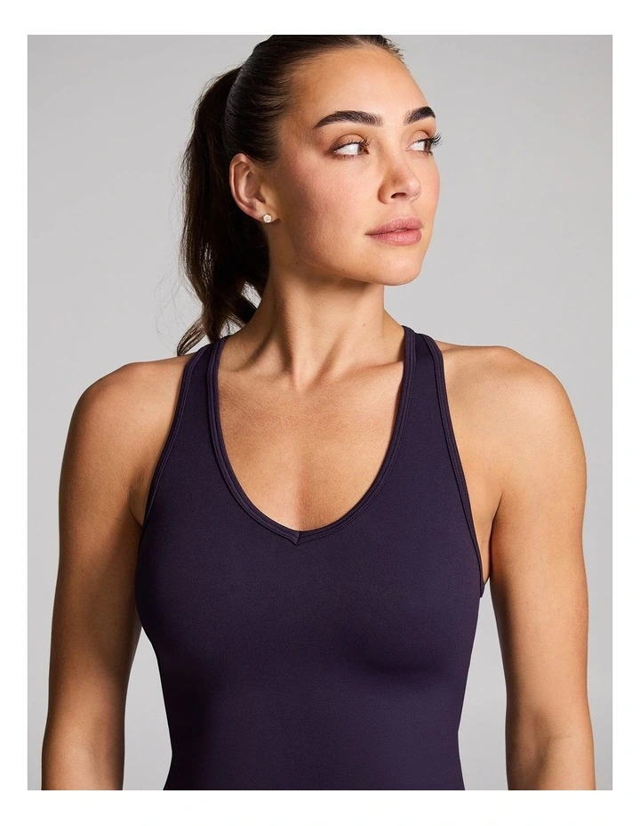 Seamless Tank in Purple image 4