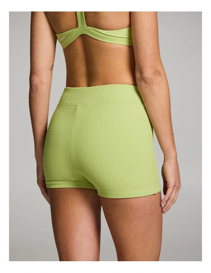 Swim Booty Shorts in Green image 2