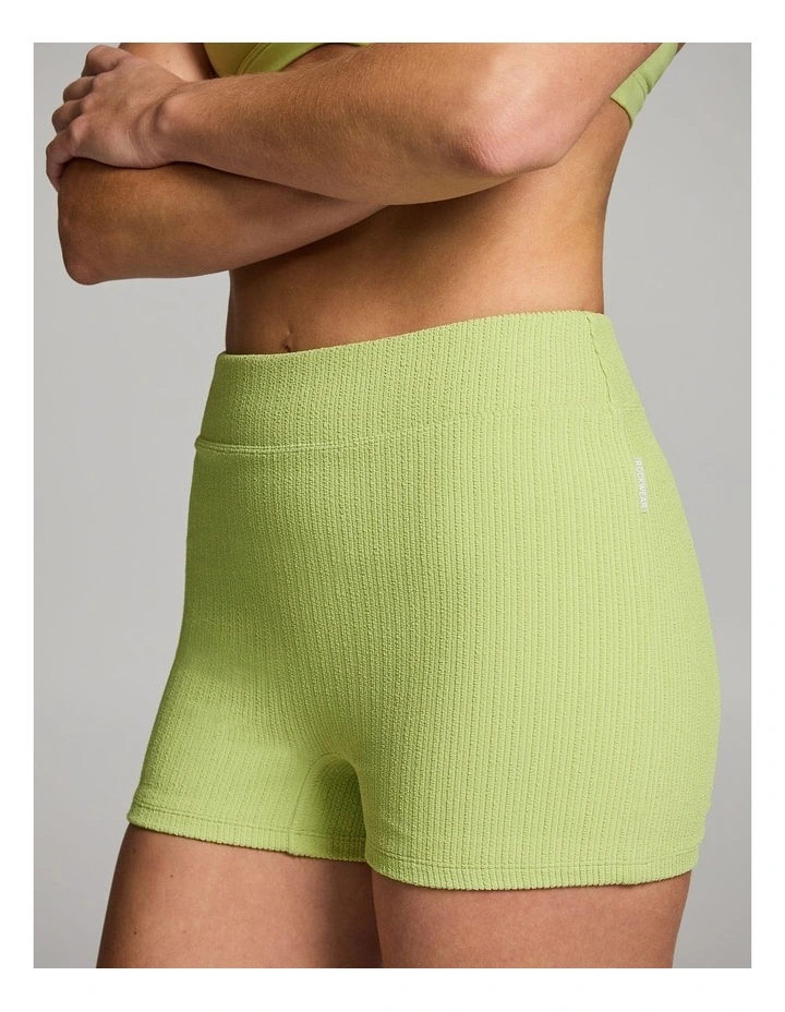 Swim Booty Shorts in Green image 4