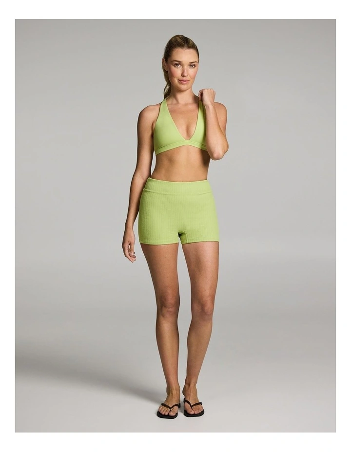Swim Booty Shorts in Green image 5