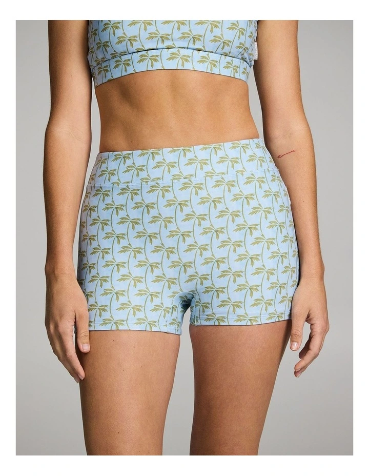 Swim Booty Shorts in Multi image 1
