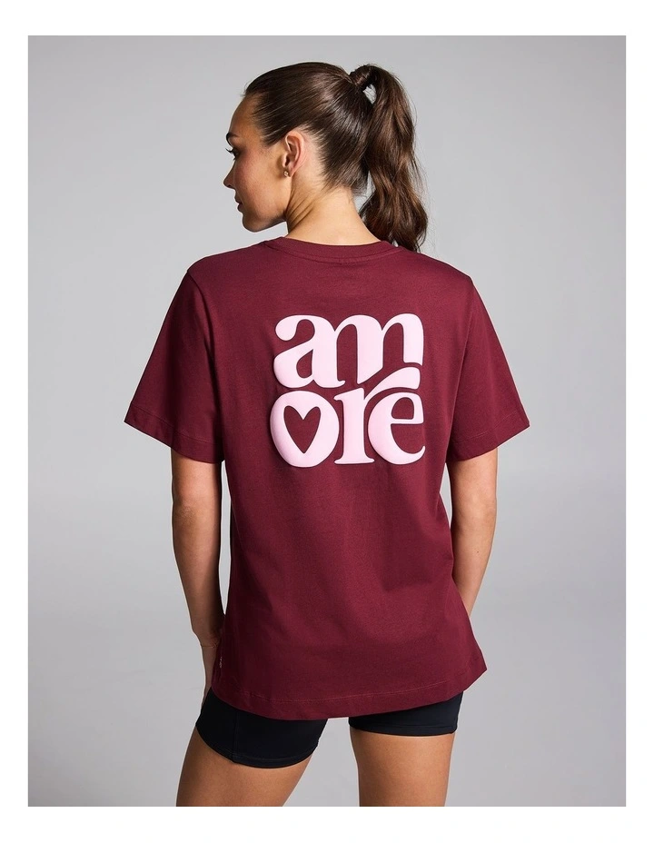 Graphic Tee in Red image 2