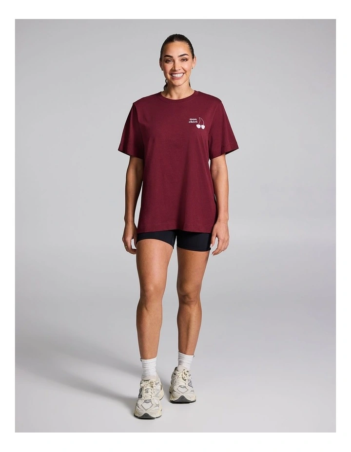 Graphic Tee in Red image 5