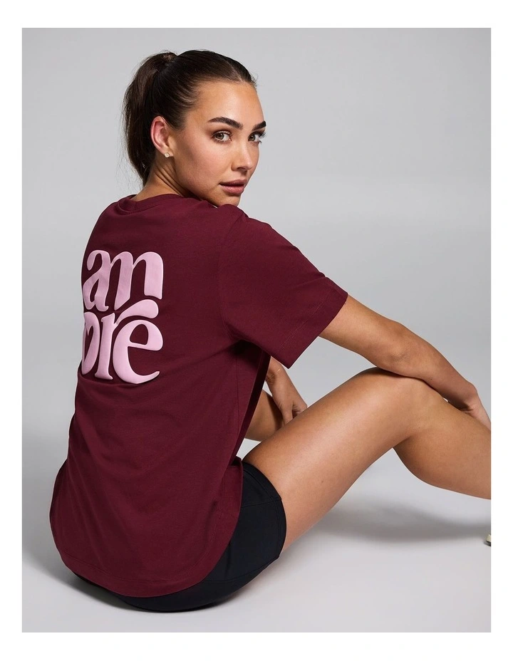 Graphic Tee in Red image 6