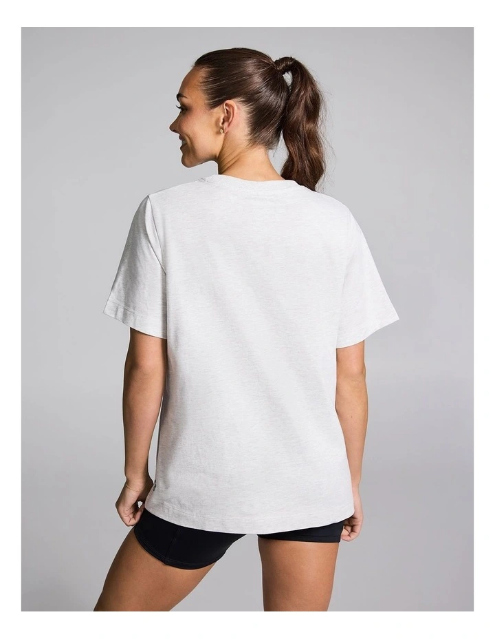 Graphic Tee in Grey Marle image 2