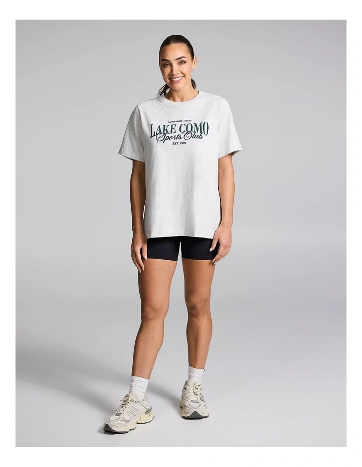 Graphic Tee in Grey Marle image 5