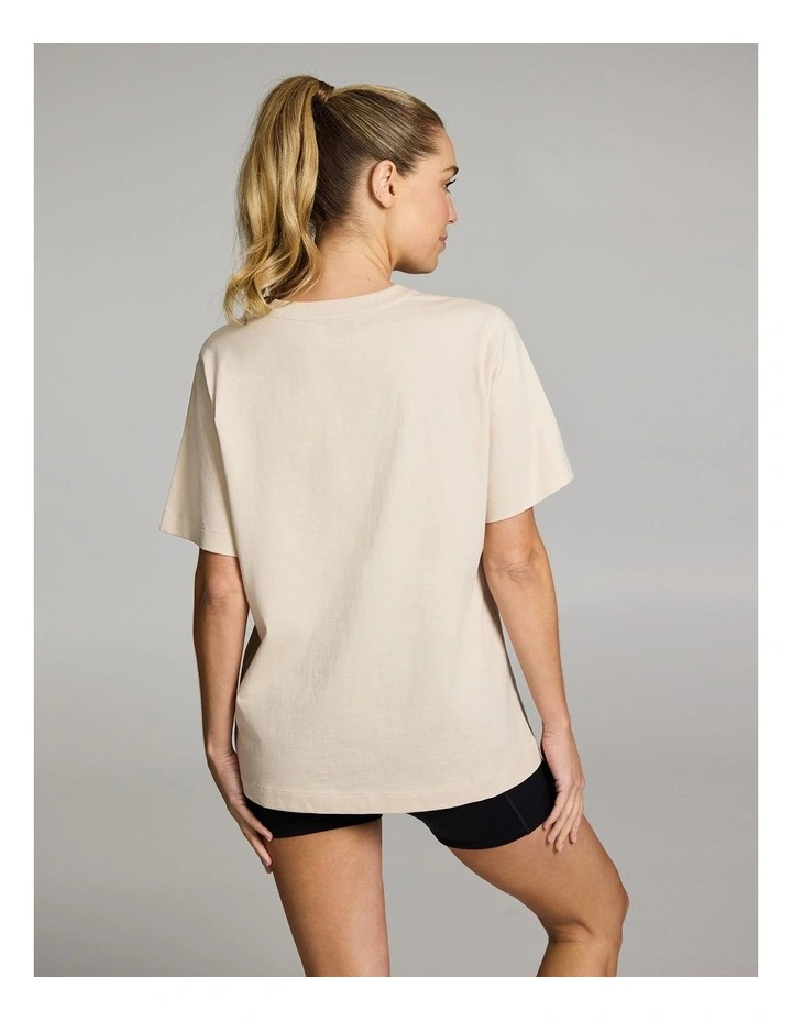 Graphic Tee in Vanilla image 2