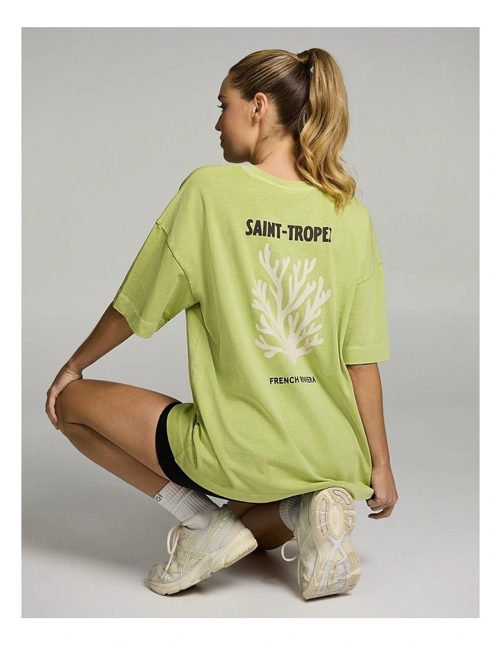 Baggy Fit Tee in Kiwi image 6