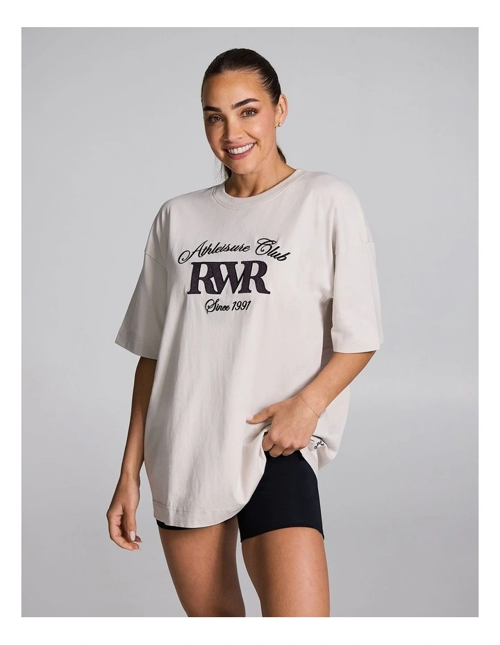 Baggy Fit Tee in Porcelain image 3