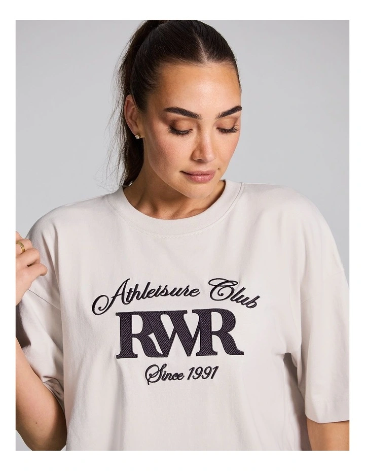 Baggy Fit Tee in Porcelain image 4