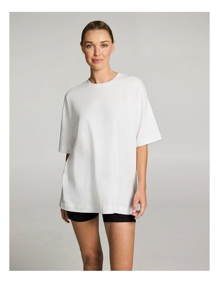 Baggy Fit Tee in White image 1