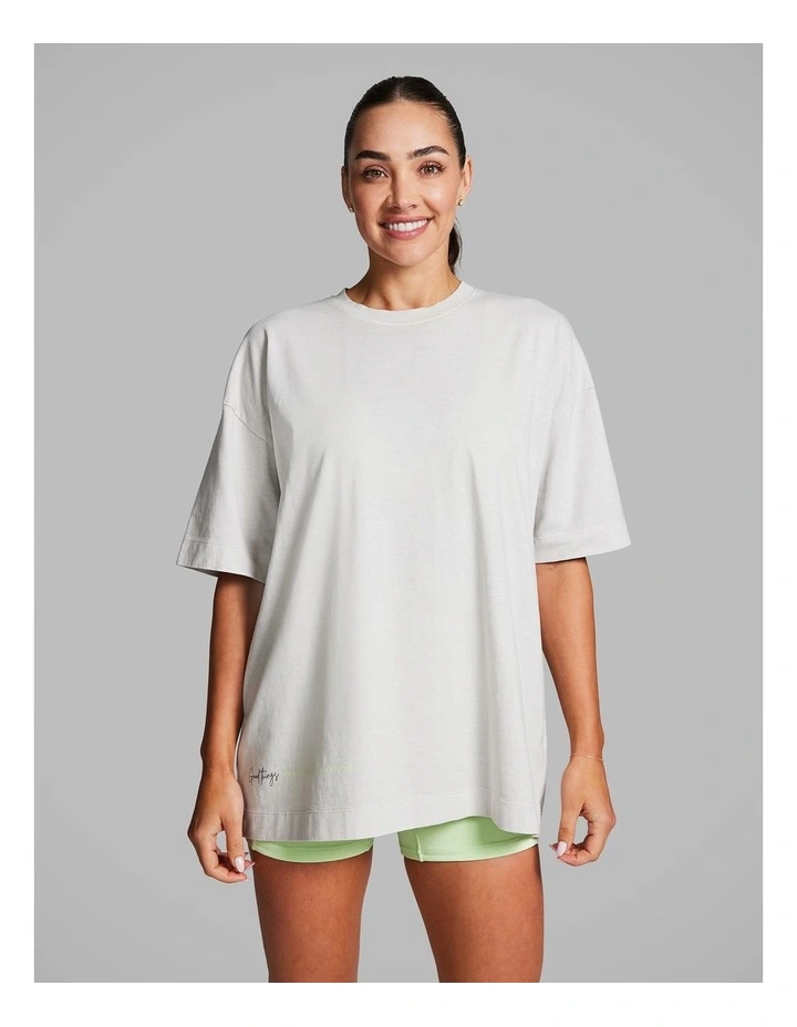 Baggy Fit Tee in Grey image 1