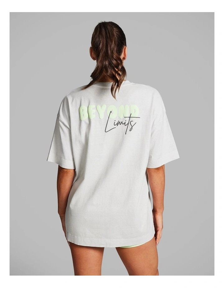 Baggy Fit Tee in Grey image 2