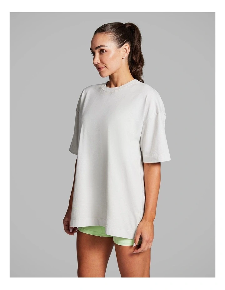 Baggy Fit Tee in Grey image 3