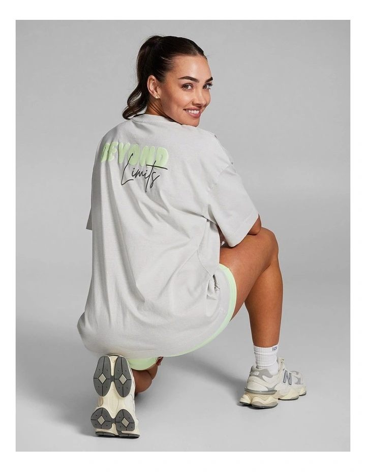 Baggy Fit Tee in Grey image 5