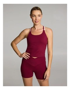 Base One Support Singlet Ruby in Red