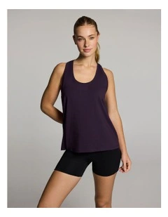 All Day Tank Plum in Purple