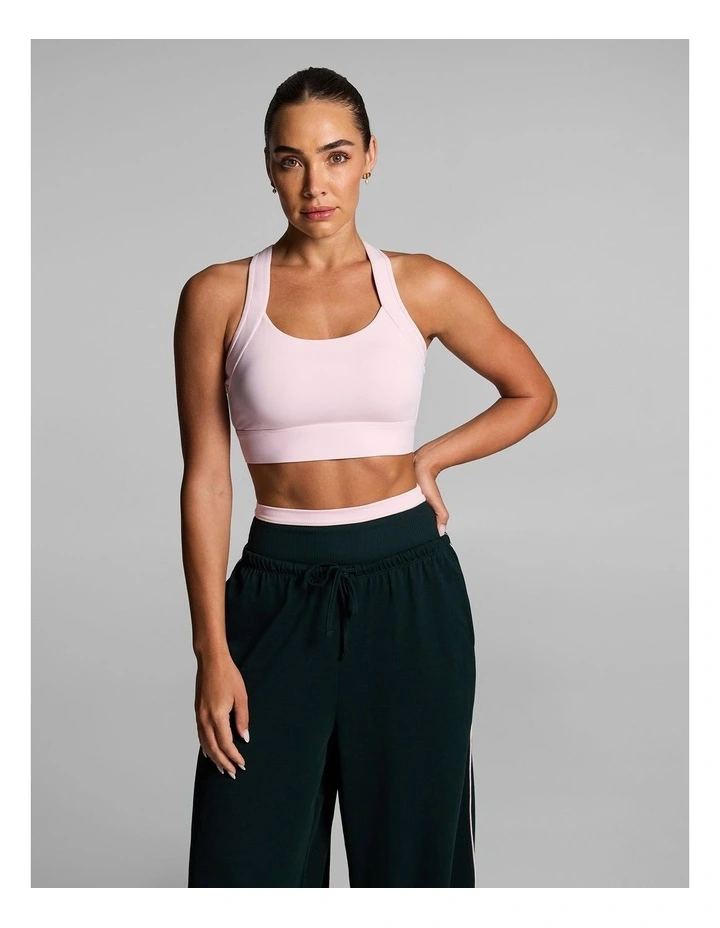 Speed High Impact Sports Bra in Rose Quartz image 1