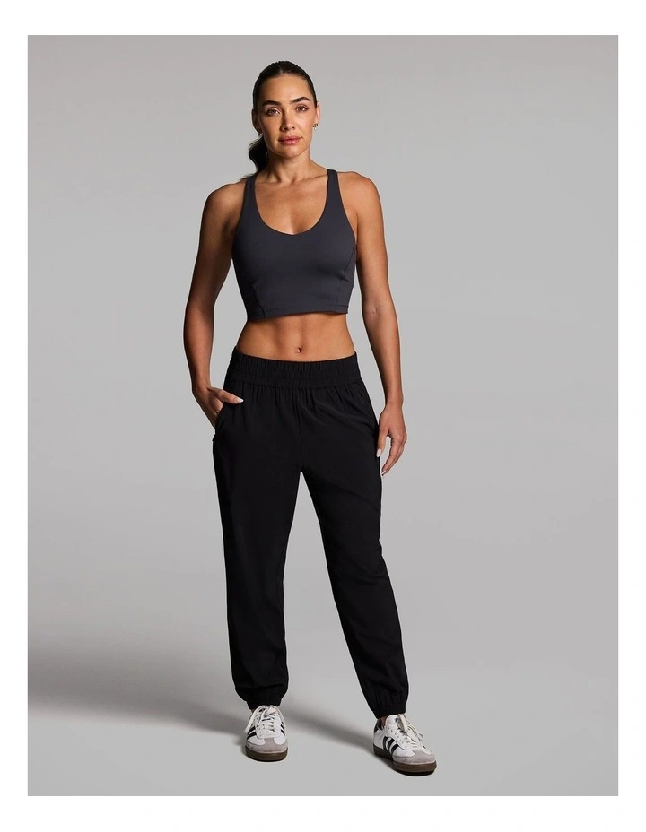 At Leisure Joggers in Black image 5