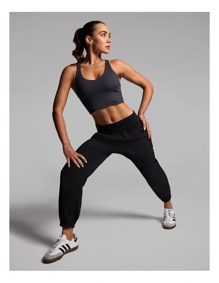 At Leisure Joggers in Black image 6