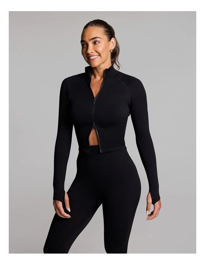 Seamless Jacket in Black image 1