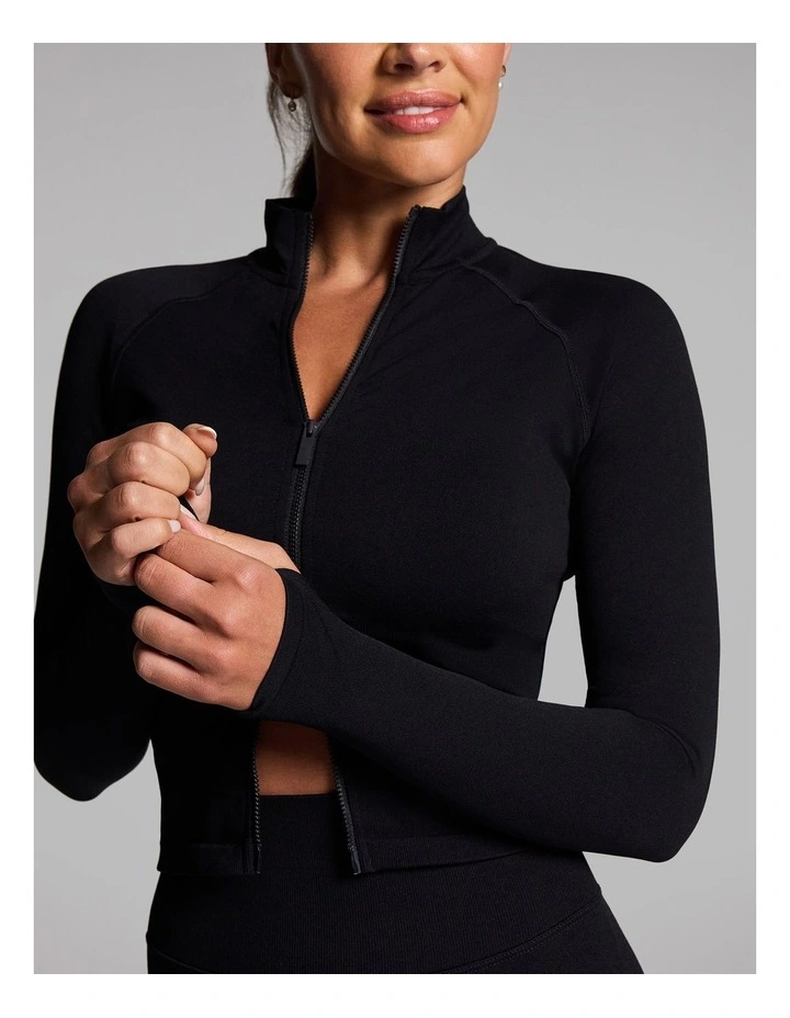 Seamless Jacket in Black image 4