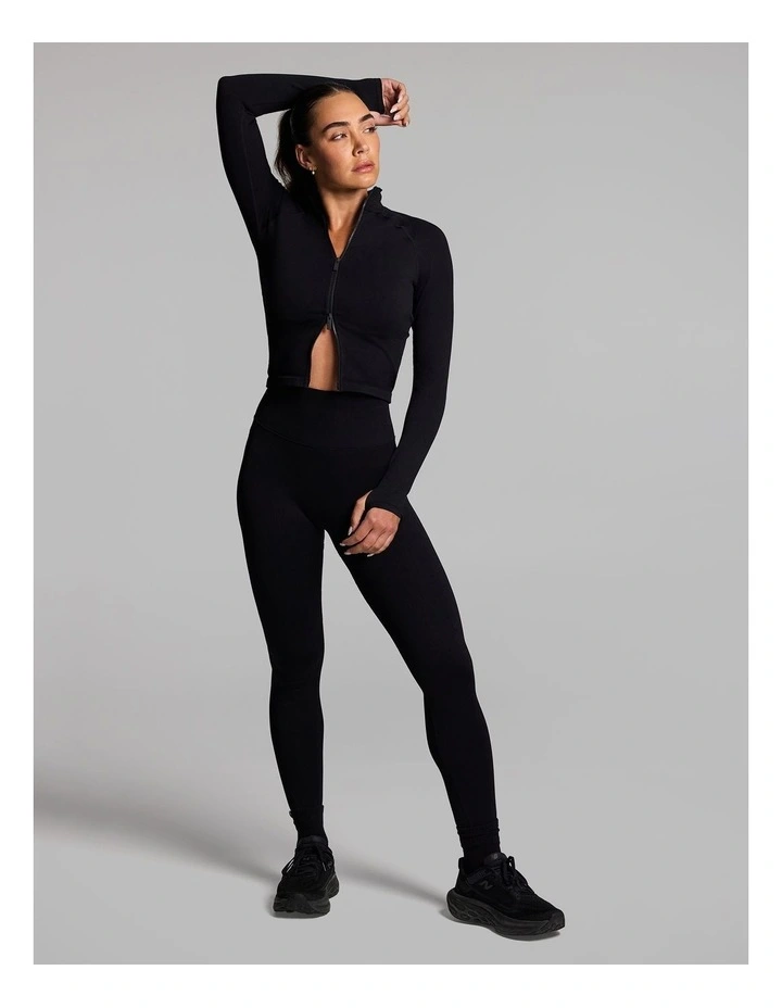 Seamless Jacket in Black image 5