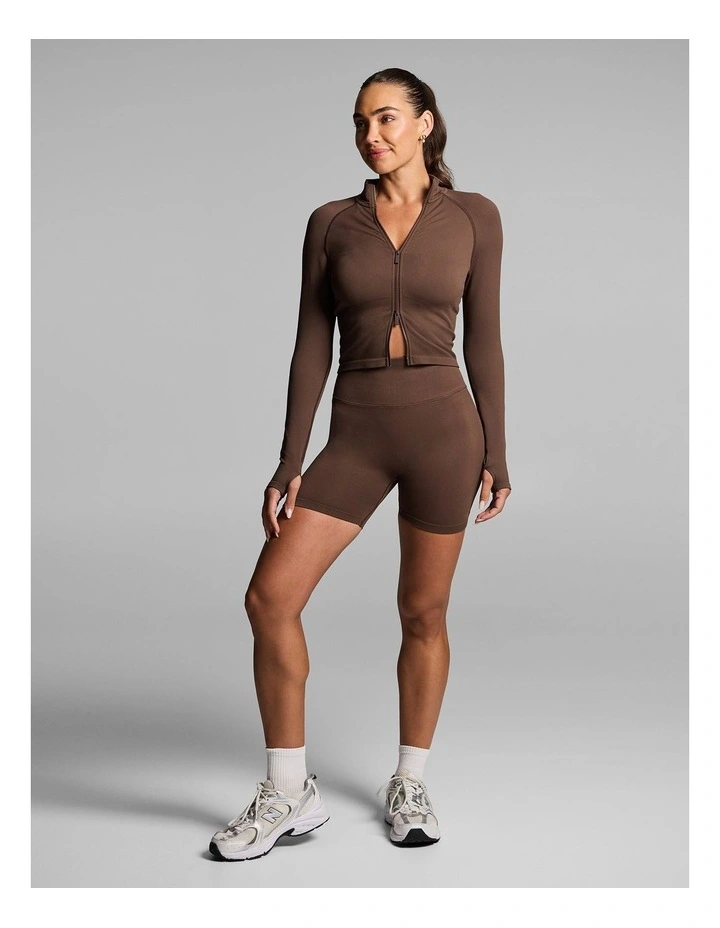 Seamless Jacket in Walnut image 5