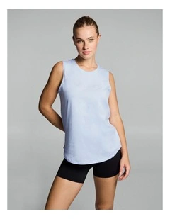 Cotton Tank in Light Sky Blue