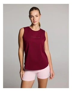 Cotton Tank in Ruby