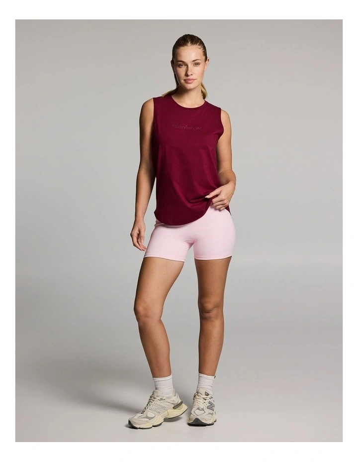 Cotton Tank in Ruby image 5