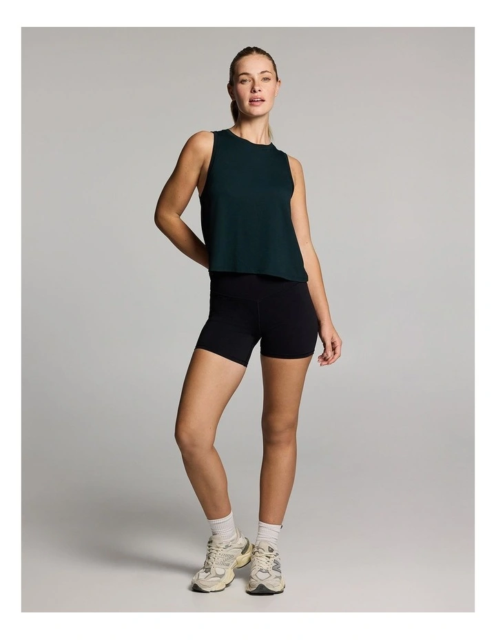 Freestyle Hip Length Tank in Forest image 5