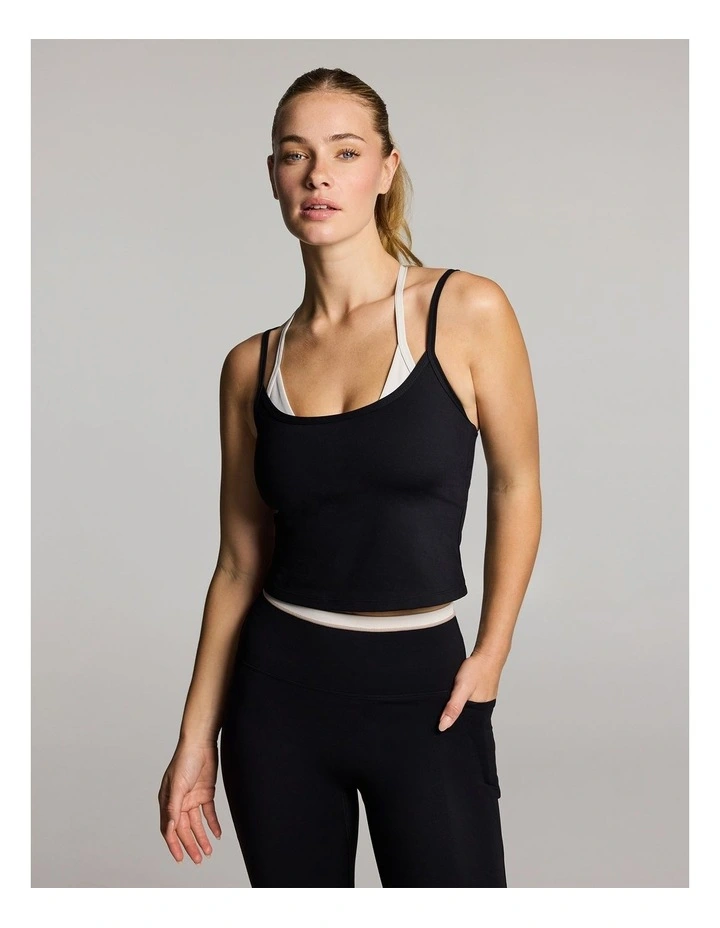 Base One Layered Singlet in Black image 1