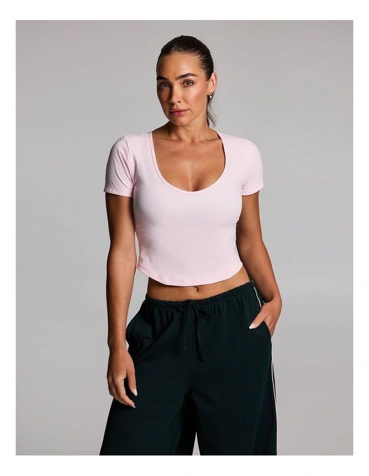 Base One Sweetheart Tee in Rose Quartz image 1