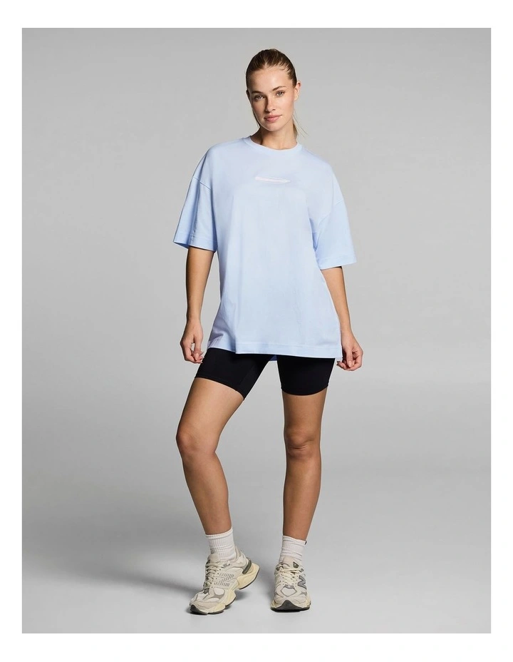 Baggy Fit Tee in Light Sky Blue image 7