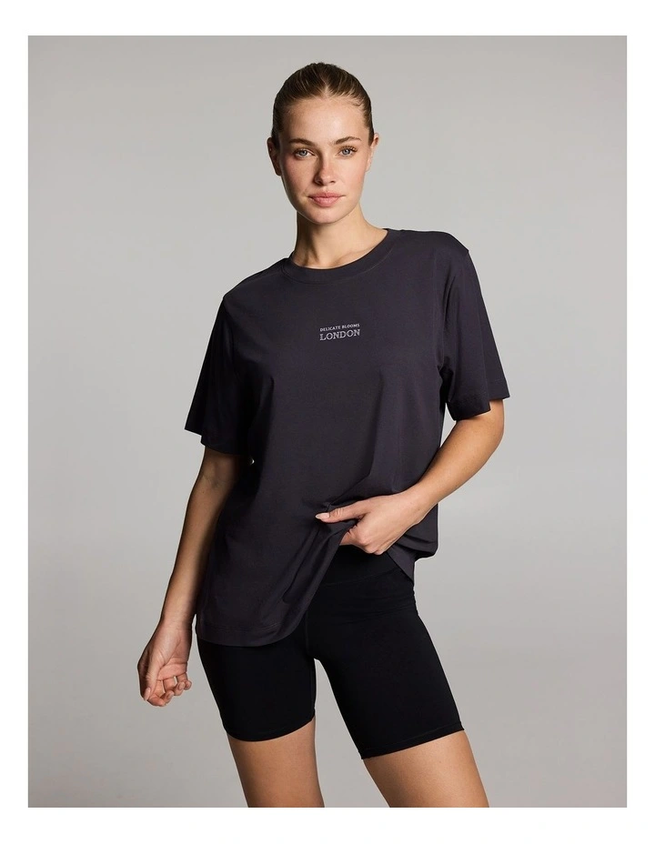 Graphic Tee in Dark Grey image 1