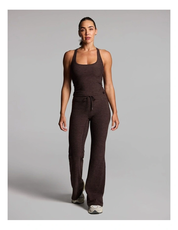 Balance Support Singlet in Cocoa Marle image 6