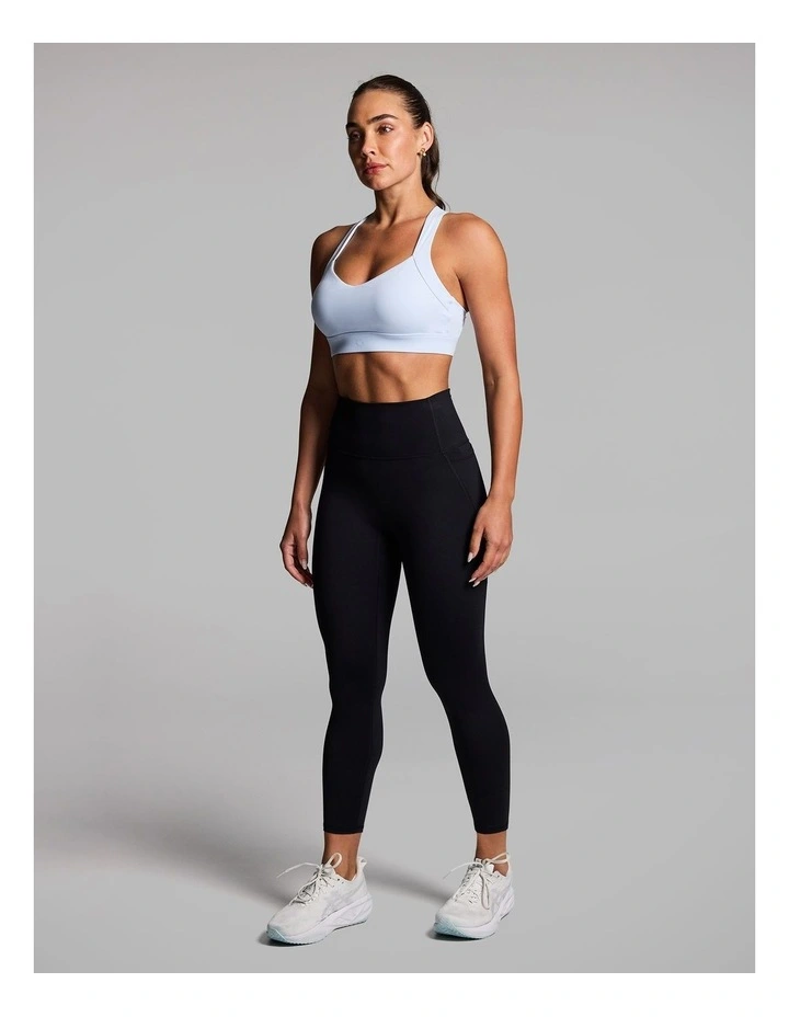 No Front Seam Pocket Ankle Grazer Tights in Black image 5