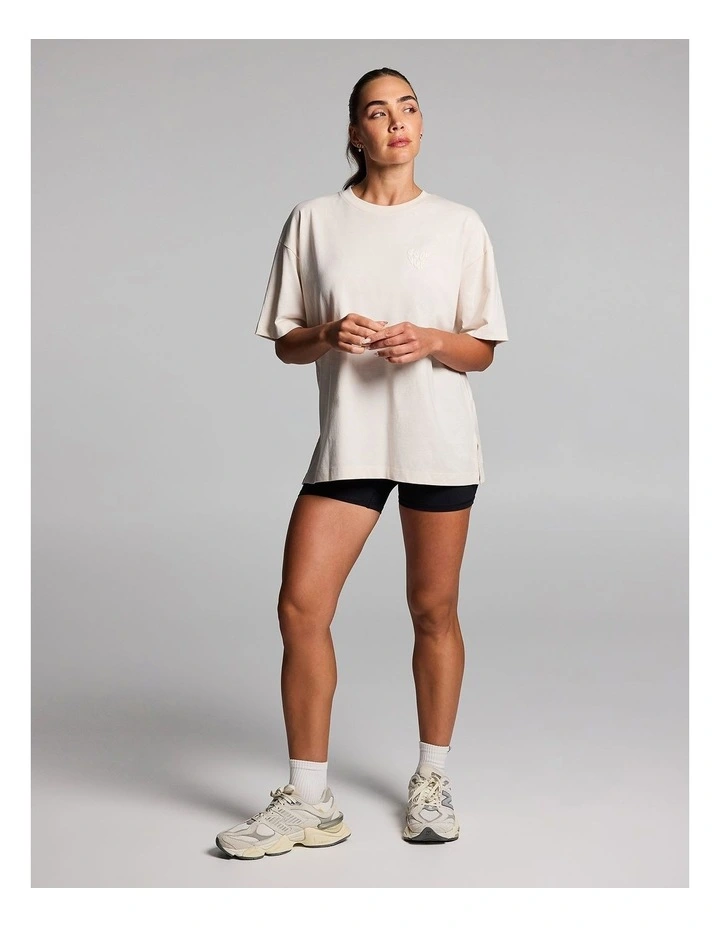 Loose Fit Tee in Alabaster image 5