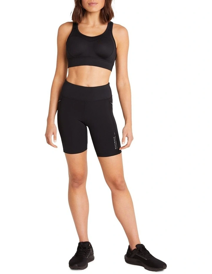 Asana Pocket Bike Shorts in Black image 1