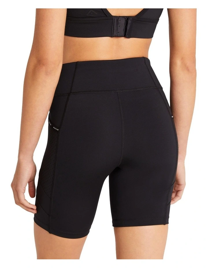 Asana Pocket Bike Shorts in Black image 5