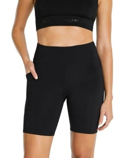 Energise Pocket Bike Shorts in Black