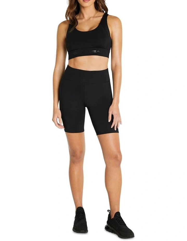 Energise Pocket Bike Shorts in Black image 6